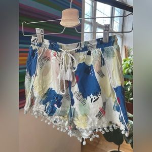 Fun shorts with pompoms from Marie Sixtine